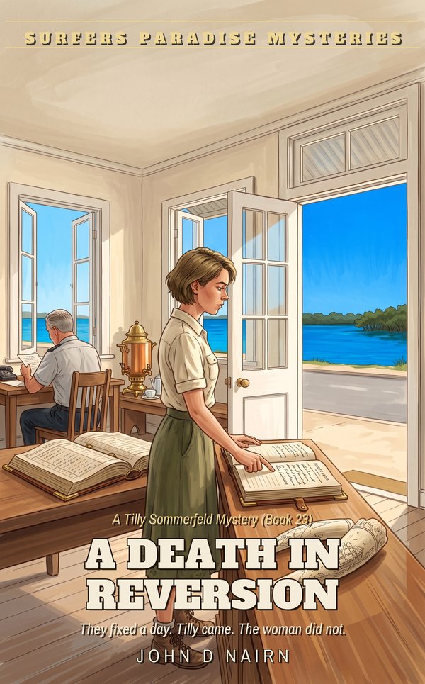 Cover of Book 23: A Death in Reversion